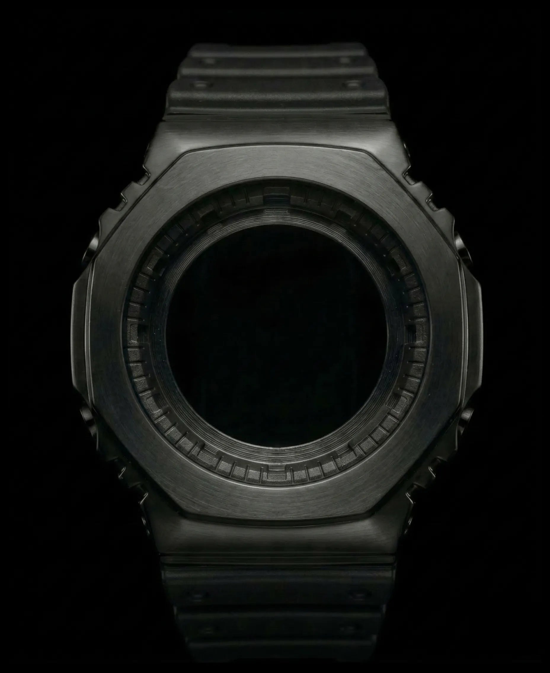 A Gshock Mod frame of the GA2100 before turning into a Iced Out Gshock. 